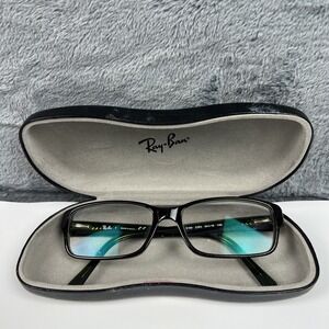 Ray-Ban Eyeglasses Frames RB5169 2383 Top Havana/Green Rectangle 54-16-140 #2